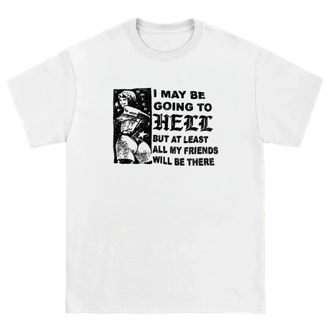 Going To Hell Tee - White