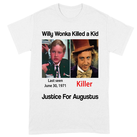 Justice For Augustus Tee - White