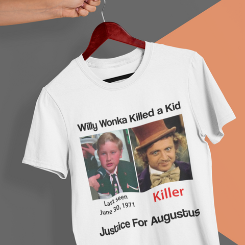 Justice For Augustus Tee - White