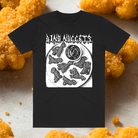 Dino Nuggets Death Metal Black Tee