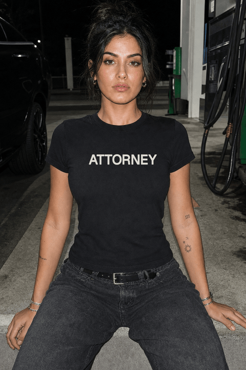ATTORNEY Black Tee
