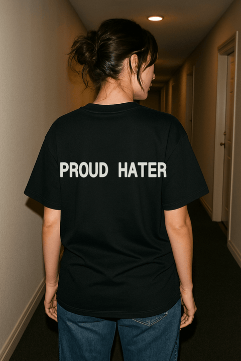Proud Hater Black Tee