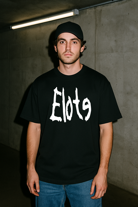 Elote Tee - Black — production artwork on Dead Set library mockup