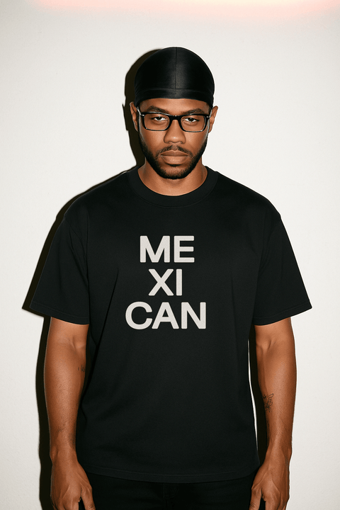 ME XI CAN Black Tee