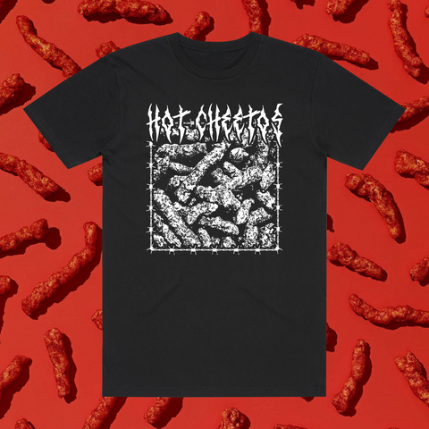 Hot Cheetos Hardcore Black Tee