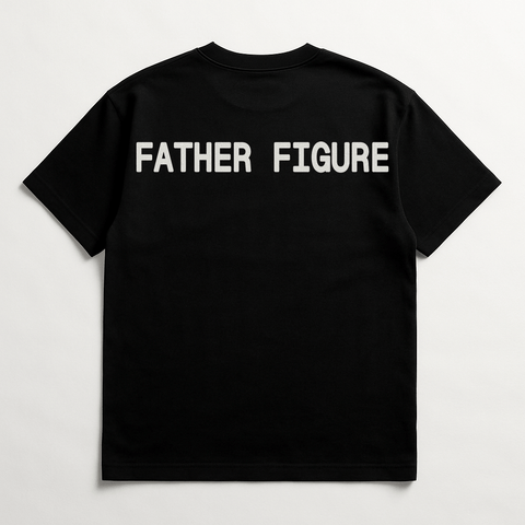 Father Figure Black Tee