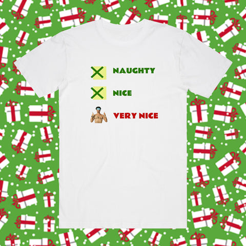 Borat List White T-Shirt