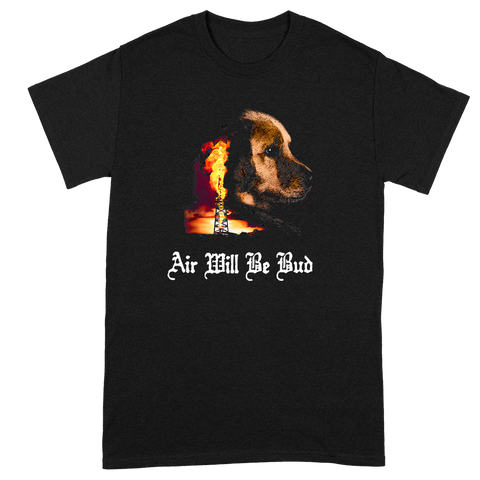 Air Will Be Bud Tee - Black