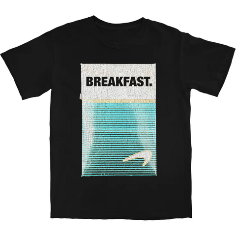 Newport Breakfast Tee - Black