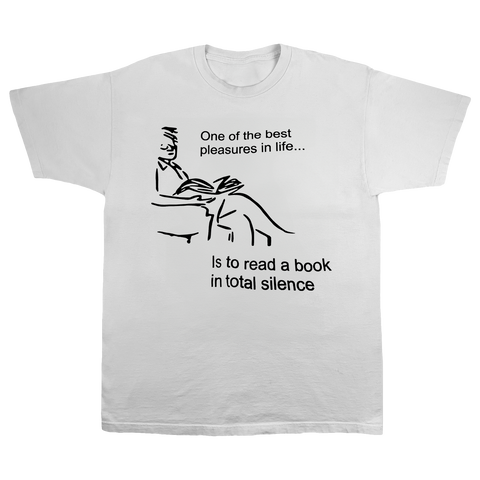 Read A Book Tee - White