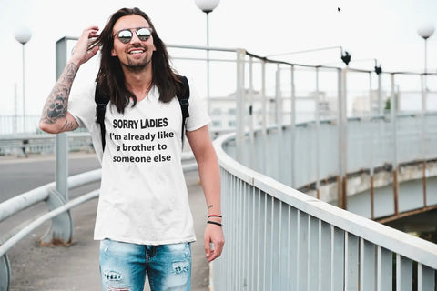 Sorry Ladies Tee - White