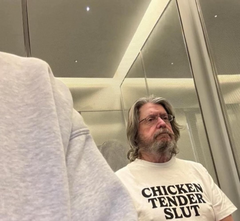 Chicken Tender Slut Tee - White