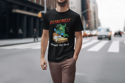 Extremely Ready For Bed Tee - Black
