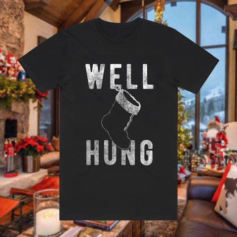 Well Hung Black T-Shirt