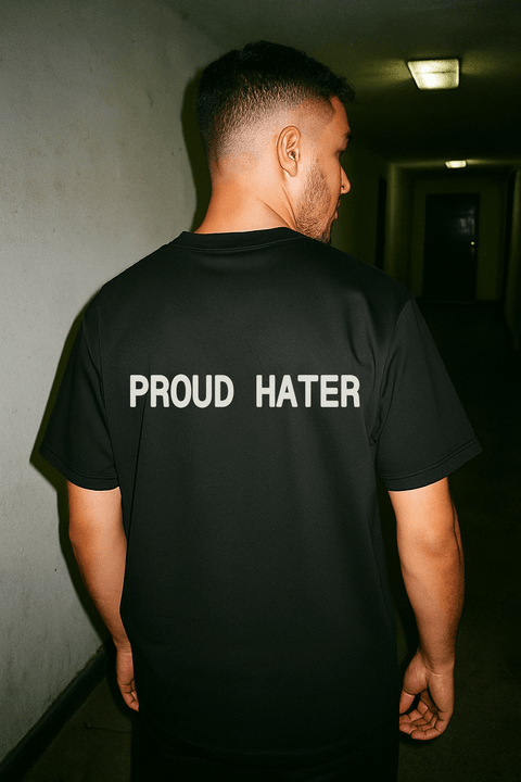 Proud Hater Black Tee