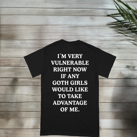 Very Vulnerable Tee - Black
