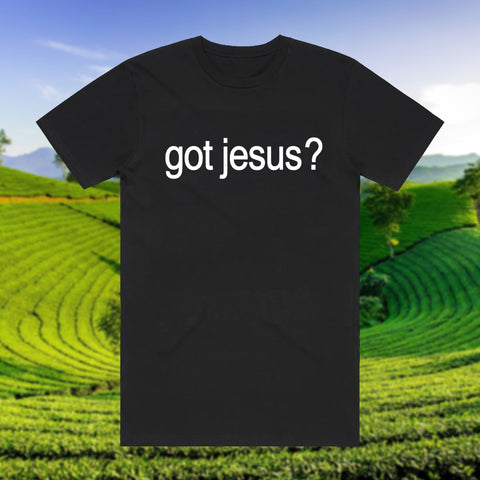 Got Jesus Black Tee