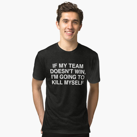 Sports Fan Tee - Black