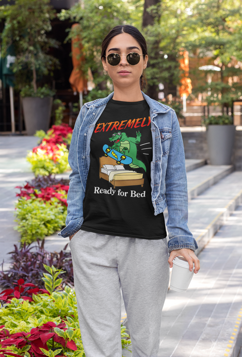 Extremely Ready For Bed Tee - Black