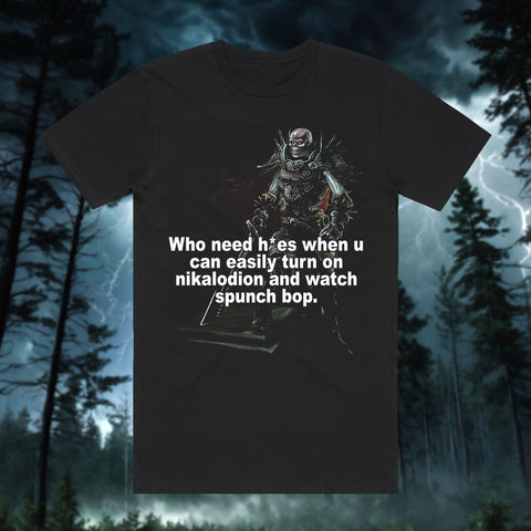 Spunch Bop Black - Tee