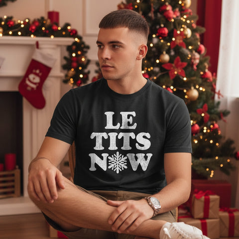 Le Tits Now Black T-Shirt