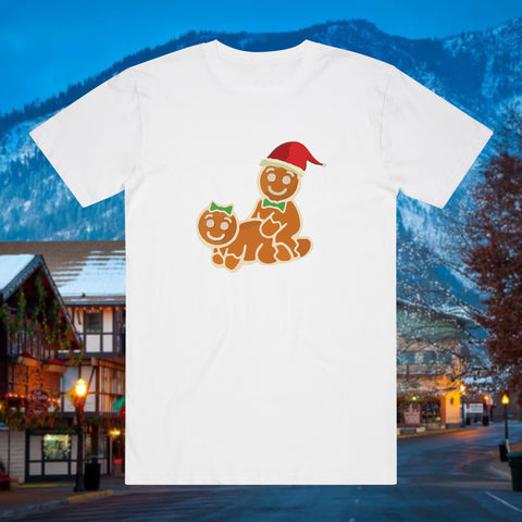 Naughty Ginger Bread White T-Shirt